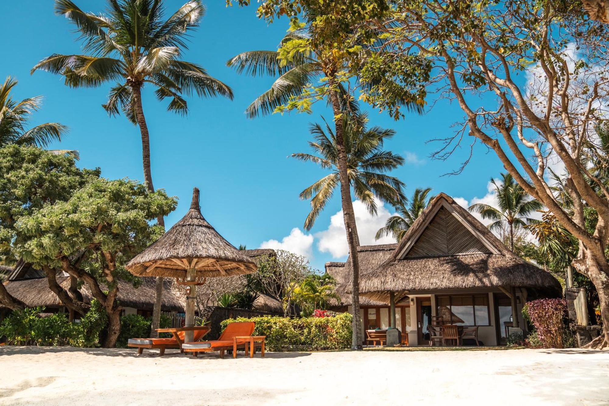 Constance Prince Maurice Poste de Flacq Exterior foto Beach bungalows at the resort